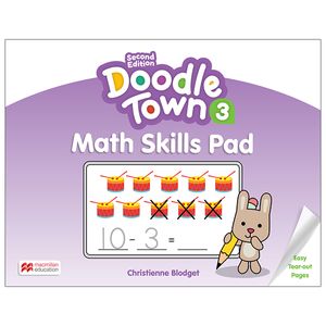 doodle town level 3 math skills pad 2nd edition