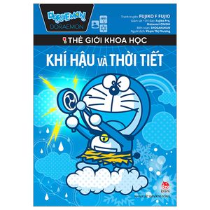 doraemon - thế giới khoa học - khí hậu và thời tiết (tái bản 2023)