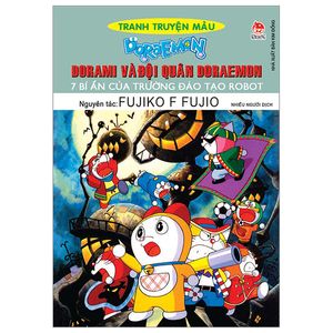 doraemon tranh truyện màu - dorami và đội quân doraemon - 7 bí ẩn của trường đào tạo robot (tái bản 2023)