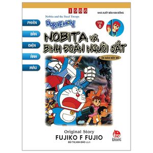 doraemon tranh truyện màu - tập 8 - nobita và binh đoàn người sắt