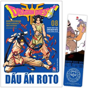 dragon quest - dấu ấn roto (dragon quest saga emblem of roto) perfect edition - tập 8 - tặng kèm bookmark pvc