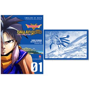 dragon quest - dấu ấn roto - những người kế thừa - tập 1 - tặng kèm postcard