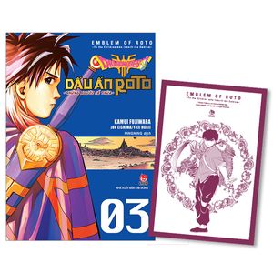 dragon quest - dấu ấn roto - những người kế thừa - tập 3 - tặng kèm postcard