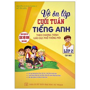 dùng chung cho các bộ sgk hiện hành - vở ôn tập cuối tuần tiếng anh lớp 2 - tập 1