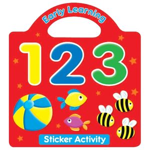 early learning 123 - sticker activity