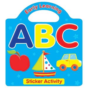 early learning abc - sticker activity