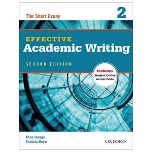 effective academic writing 2 student book with access to oxford learn 2ed