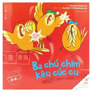 ehon - ba chú chim kêu cúc cu (từ 0 - 6 tuổi) (tái bản 2018)