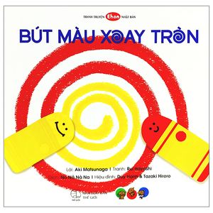 ehon - bút màu xoay tròn