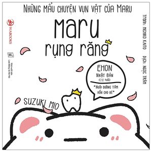 ehon maru - những mẩu chuyện vụn vặt của maru - maru tập rửa bát - (từ 2 - 8 tuổi) (tái bản 2020)