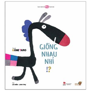 ehon - mọt sách mogu - giống nhau nhỉ!? (từ 3 - 6 tuổi) (tái bản)