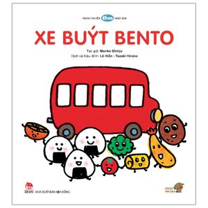 ehon - mọt sách mogu - xe buýt bento (từ 2 - 6 tuổi)