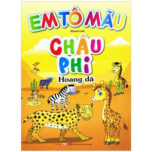 em tô màu - châu phi hoang dã