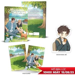 em trai hàng xóm bướng bỉnh quá - tập 3 - tặng kèm bookmark bế + postcard hai mặt bồi cứng