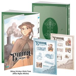 emma - tập 3 - tặng kèm 1 bảng sticker hình tem (mẫu ngẫu nhiên)