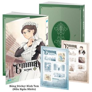 emma - tập 4 - tặng kèm 1 bảng sticker hình tem (mẫu ngẫu nhiên)