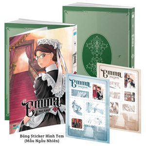 emma - tập 5 - tặng kèm 1 bảng sticker hình tem (mẫu ngẫu nhiên)