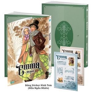 emma - tập 8 - tặng kèm 1 bảng sticker hình tem (mẫu ngẫu nhiên)