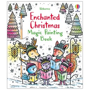 enchanted christmas magic painting book