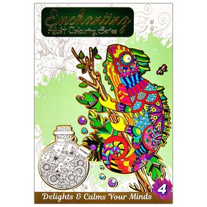 enchanting adult colouring series - book 4