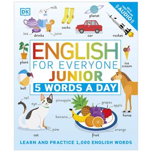 english for everyone junior: 5 words a day: learn and practice 1,000 english words