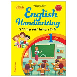 english handwriting - vở tập viết tiếng anh lớp 1 - tập 1