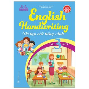 english handwriting - vở tập viết tiếng anh lớp 3 - tập 1