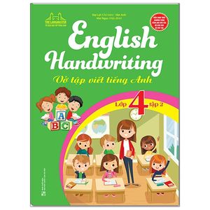 english handwriting - vở tập viết tiếng anh lớp 4 - tập 2