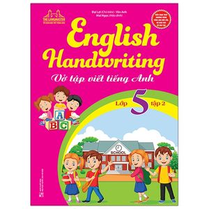 english handwriting - vở tập viết tiếng anh lớp 5 - tập 2