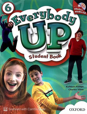 everybody up 6 student book with audio cd pack