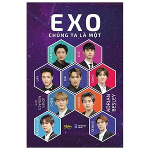 exo chúng ta là một - tặng kèm 5 postcard exo in hai mặt