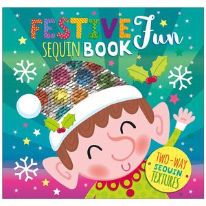 festive fun sequin book