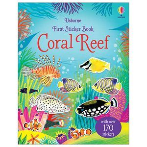 first sticker book coral reef