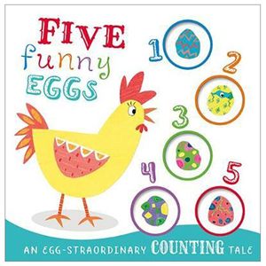 five funny eggs