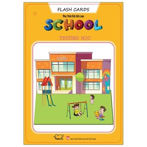 flash cards anh - việt - school - trường học