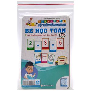 flashcard - bộ thẻ thông minh - bé học toán (1-6 tuổi)