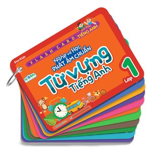 flashcard vui học tiếng anh - nghe và học phát âm chuẩn từ vựng tiếng anh lớp 1