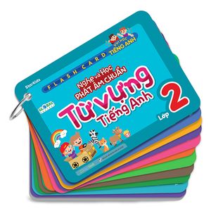 flashcard vui học tiếng anh - nghe và học phát âm chuẩn từ vựng tiếng anh lớp 2