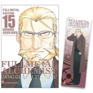 fullmetal alchemist - cang giả kim thuật sư - fullmetal edition tập 15 - tặng kèm bookmark pvc