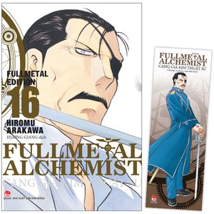 fullmetal alchemist - cang giả kim thuật sư - fullmetal edition tập 16 - tặng kèm bookmark pvc