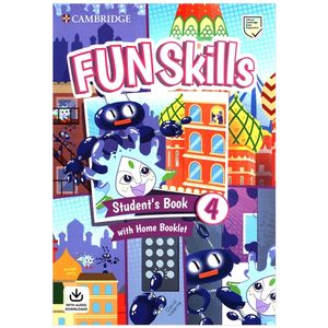 fun skills level 4 student's book with home booklet and downloadable audio