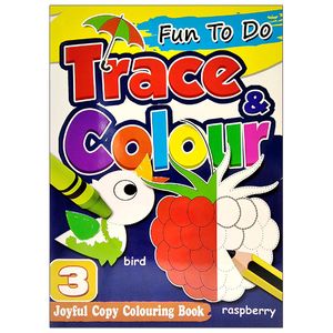 fun to do trace & colours book 3