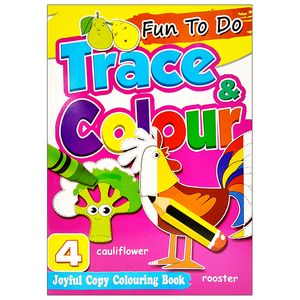 fun to do trace & colours book 4