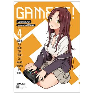 gamers! - tập 4: aguri và đòn tấn công chí mạng trong vô thức - tặng kèm bookmark bế hình + postcard + standee pop-up + card sns ngẫu nhiên