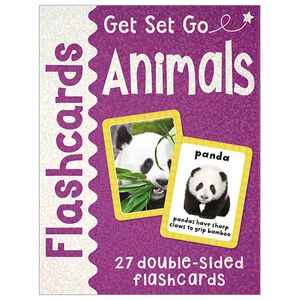 get set go: flashcards - animals