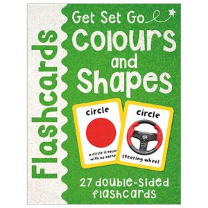 get set go: flashcards - colours and shapes