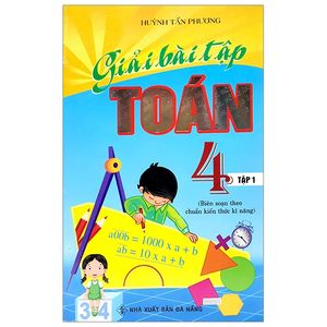 giải bài tập toán 4 - tập 1