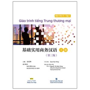 giáo trình tiếng trung thương mại - tập 1