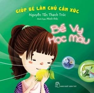 giúp bé làm chủ cảm xúc - bé vy tập tô màu