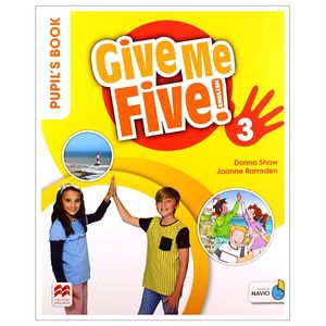 give me five! level 3 pupil's book pack with navio app